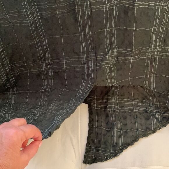 Zanzea collection Assimetric Green Lagenlook Tunik Top. Size L - Picture 4 of 9